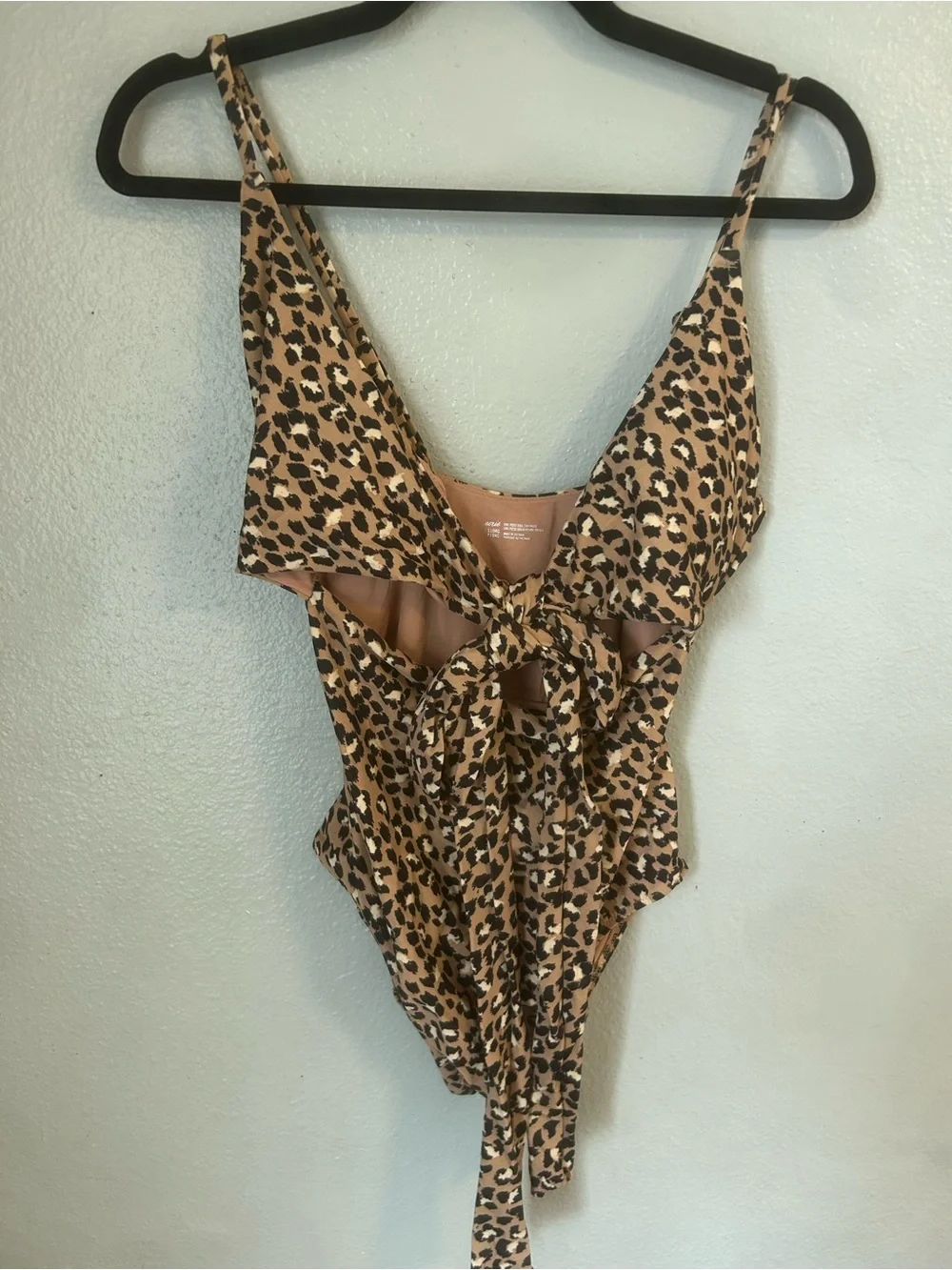 Aerie leopard one piece swimsuit